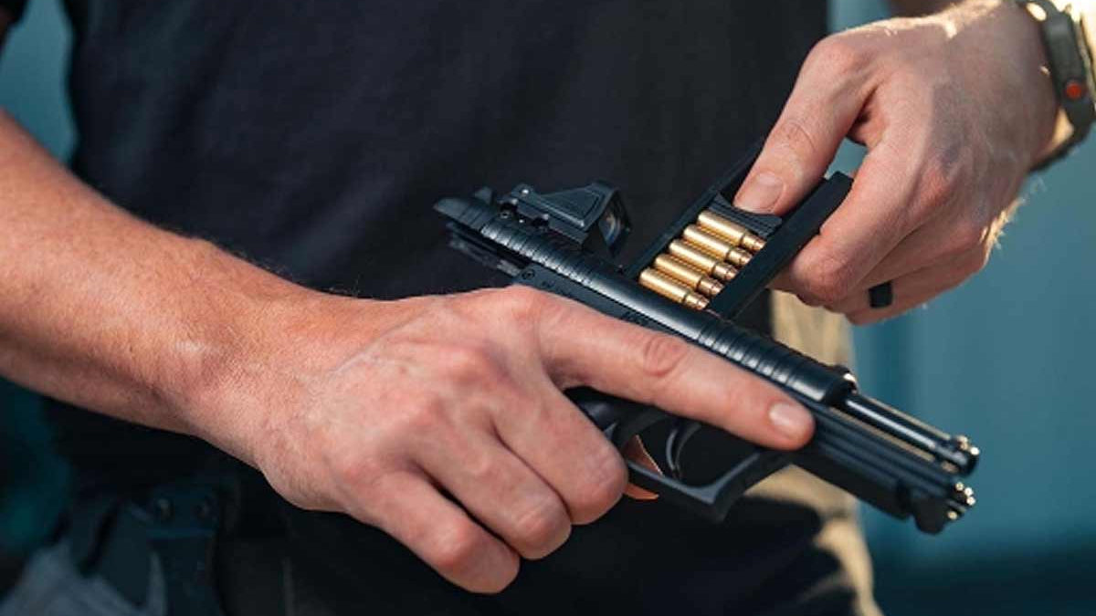 Kel-Tec PR57 Clip Fed Pistol With Internal Box Magazine - GunSkins