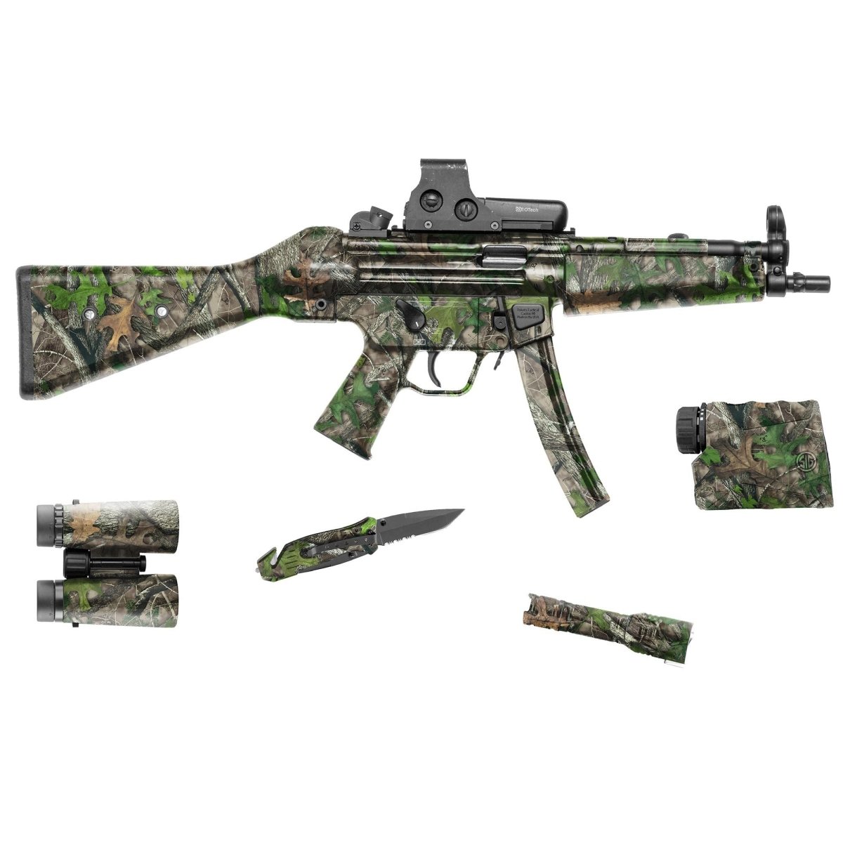 TrueTimber HTC Green Gear Skin Large Gun Skins