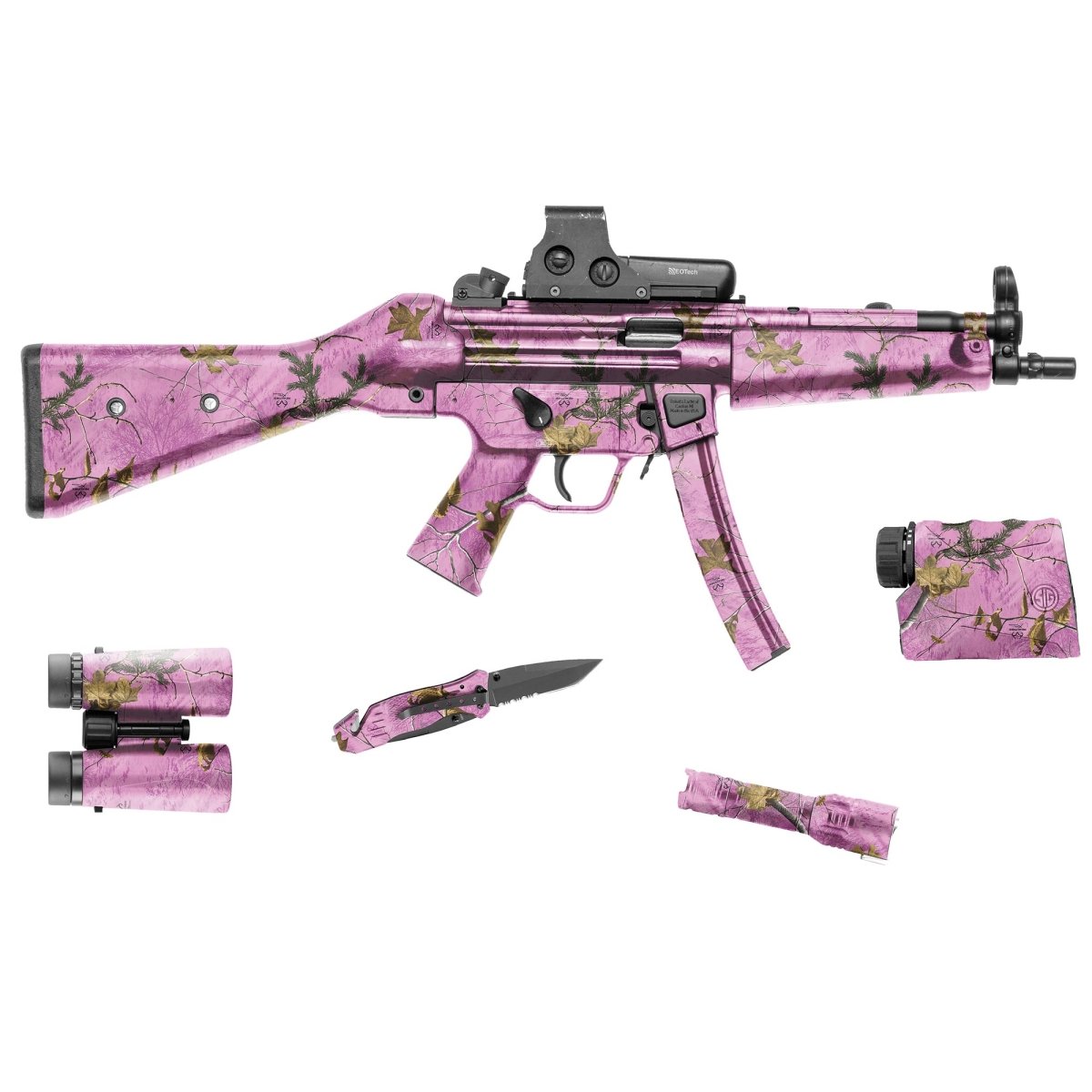 Realtree Wild Orchid Gear Skin Large Gun Skins