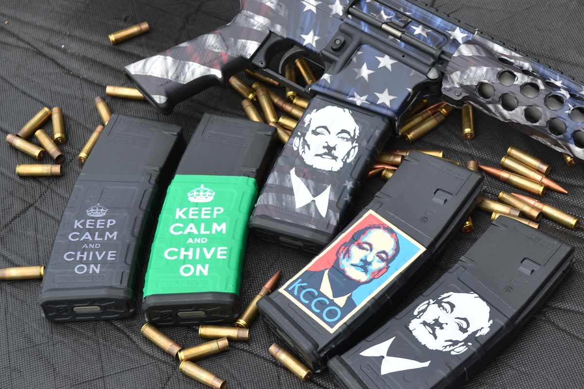 Customize with Confidence: Vinyl Wraps for AR-15 Magazines, Magwells, Pistols, and More! - GunSkins