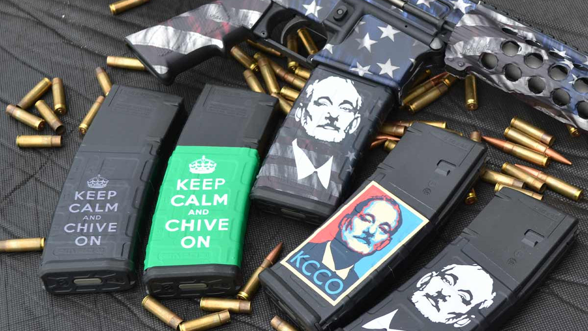 Customize with Confidence: Vinyl Wraps for AR-15 Magazines, Magwells, Pistols, and More! - GunSkins