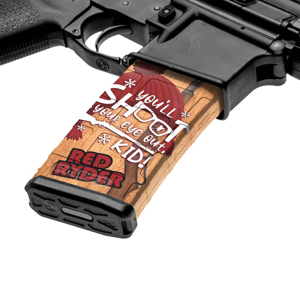 AR - 15 Mag Skin (You'll Shoot Your Eye Out, Kid) - GunSkins