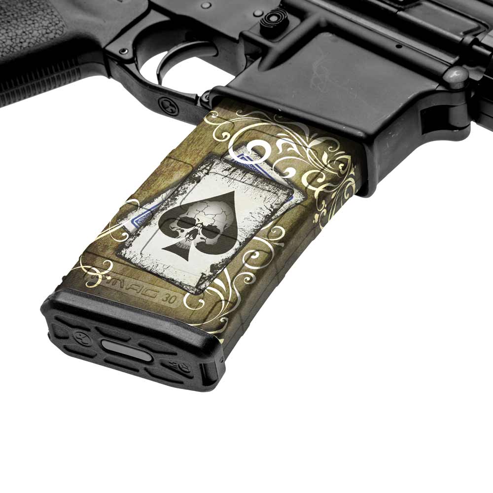 AR - 15 Mag Skin (Ace of Spades) - GunSkins