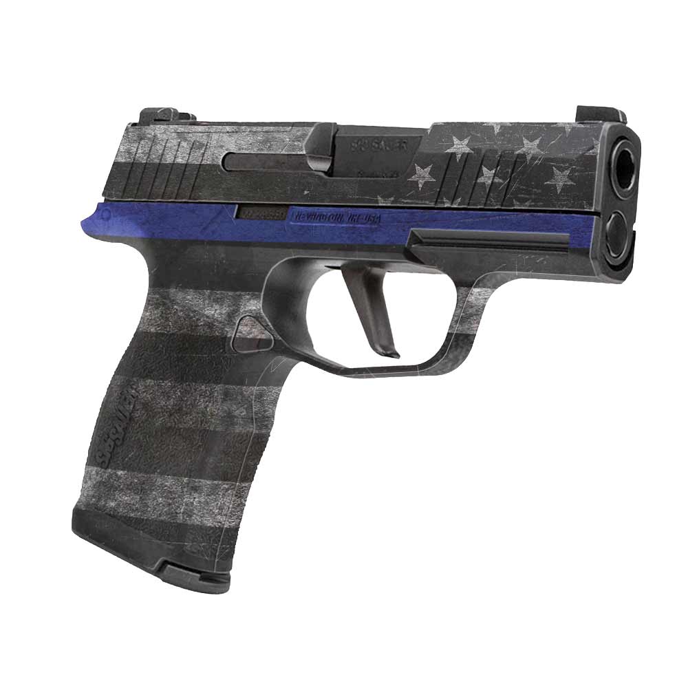 Thin Blue Line P365 Gun Skins