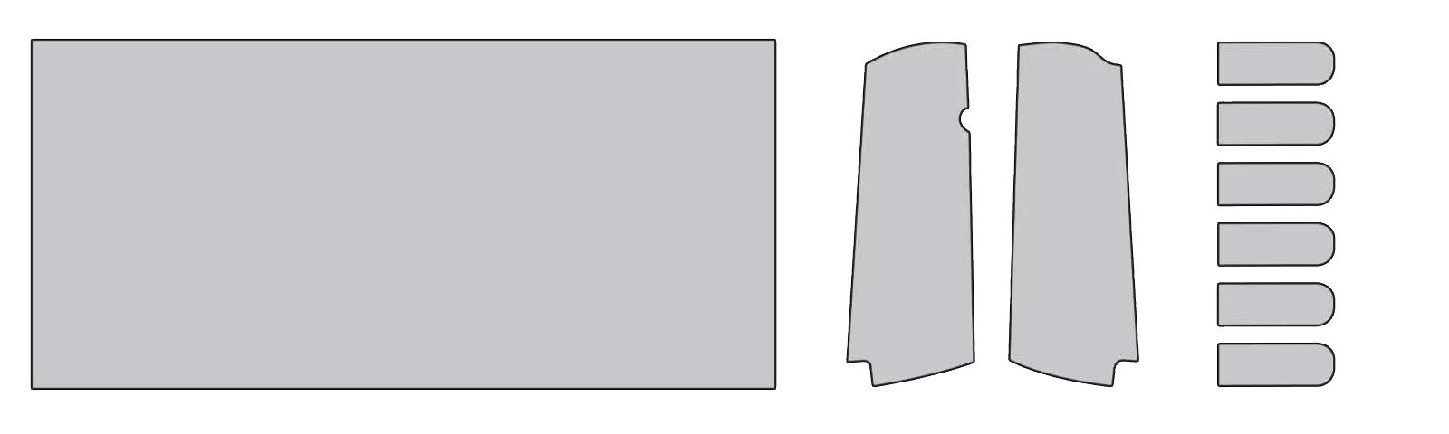 Pistol Accent 1911 Template Skin