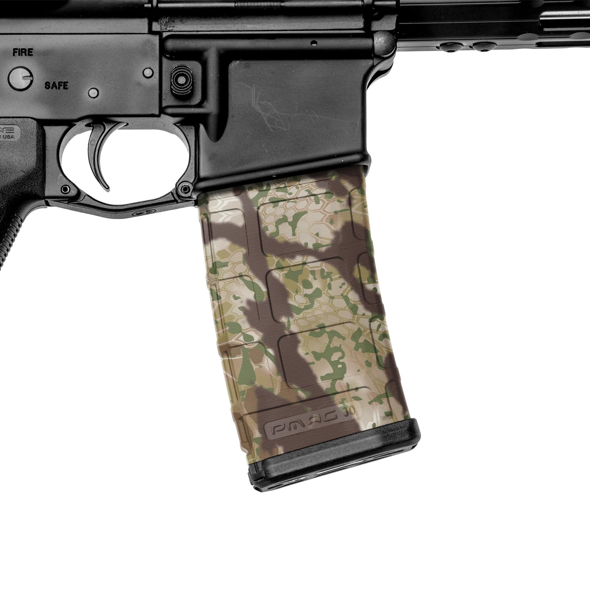 AR-15 Kryptek Obskura Tranistional Mag Skin