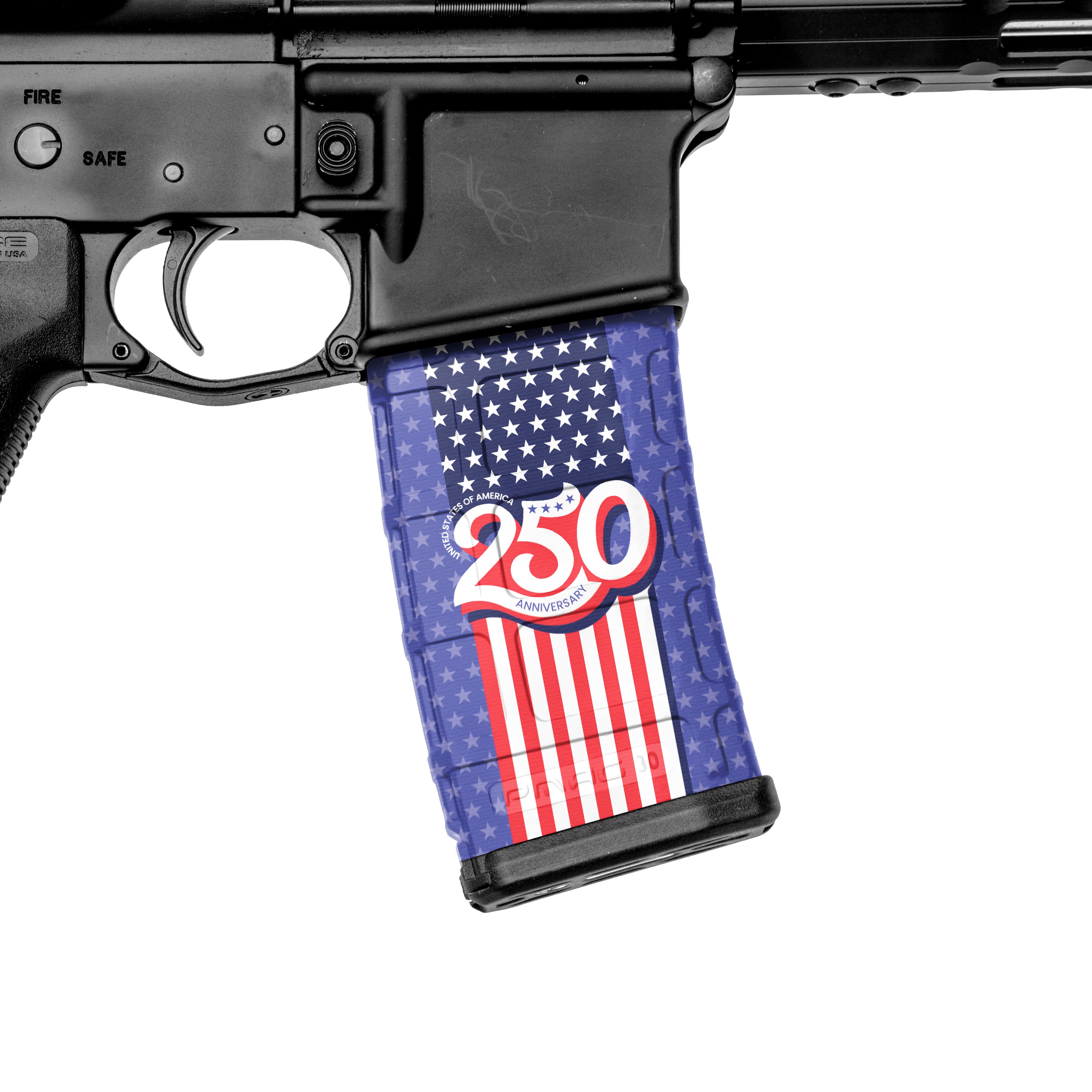 America 250 Mag Skin