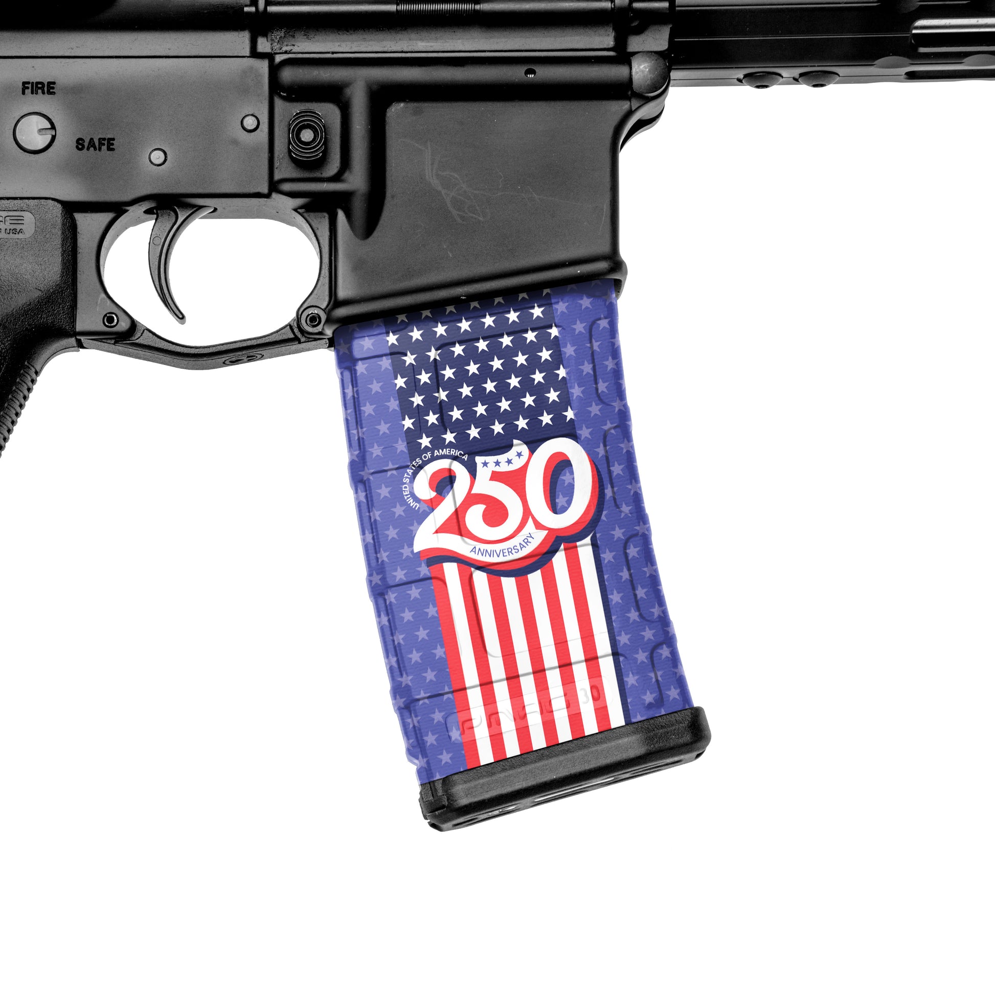 America 250 Mag Skin