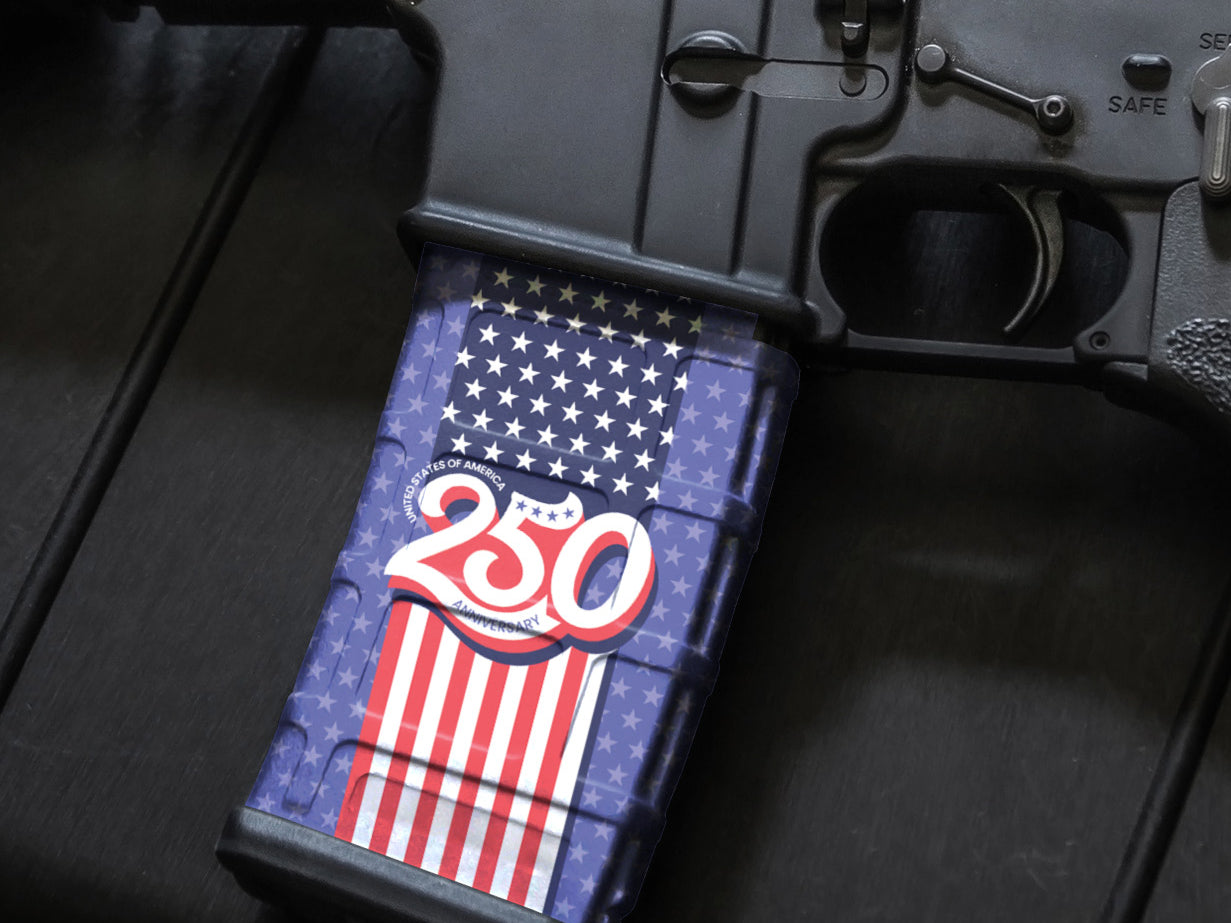 America 250 Mag Skin