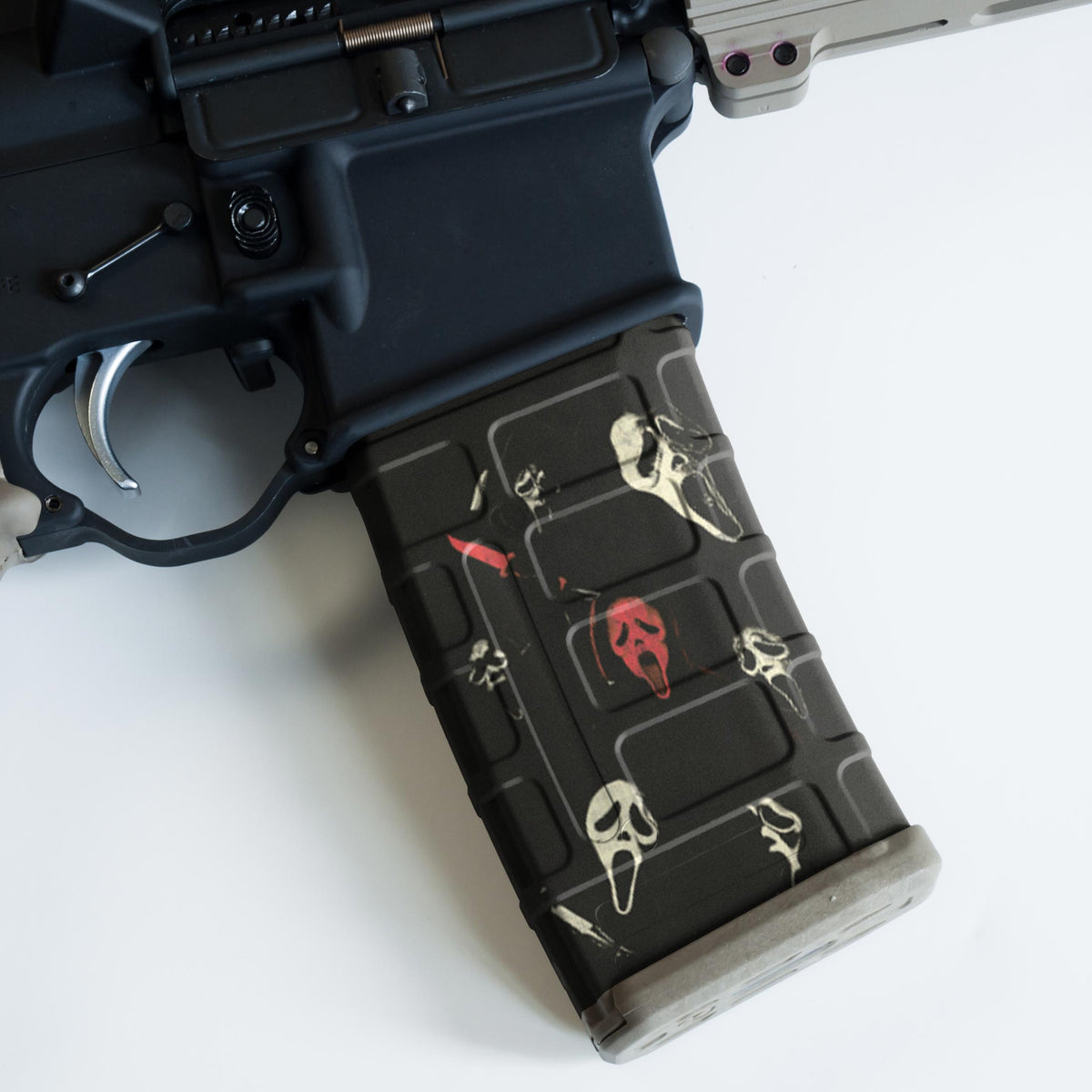 AR-15 Mag Skin (Ghostface Character)