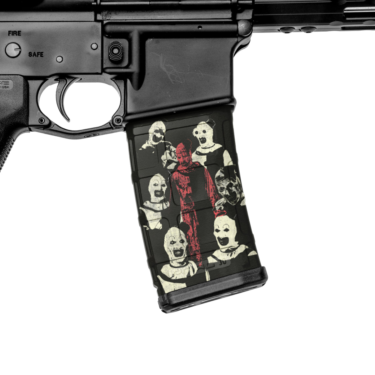 AR-15 Mag Skin (Art the Clown Character)