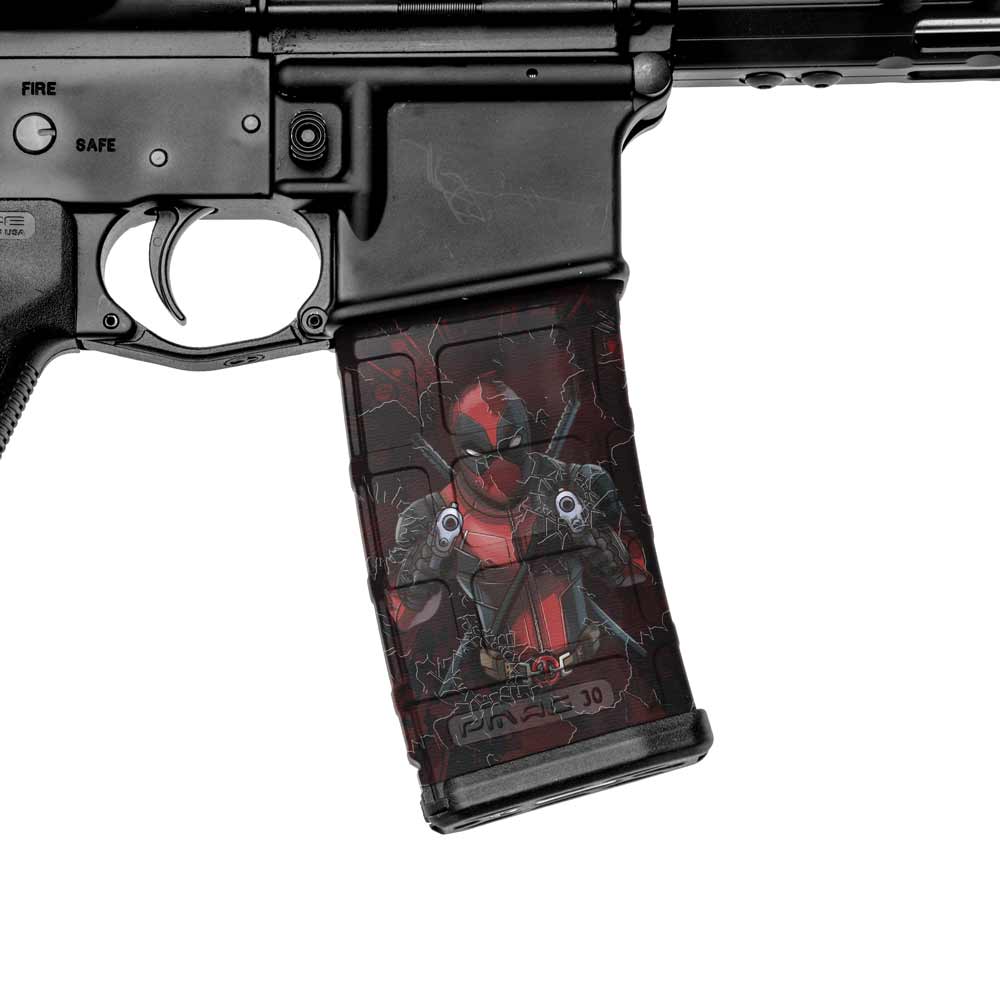 AR - 15 Mag Skin (Merc With a Mouth) - GunSkins