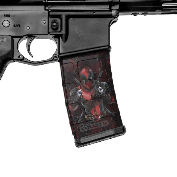 AR - 15 Mag Skin (Merc With a Mouth) - GunSkins