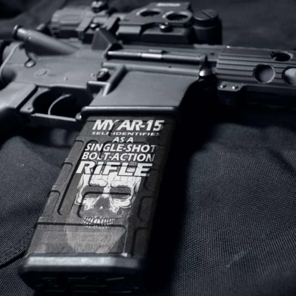 AR-15 Mag Skin (Self-Identity) - GunSkins