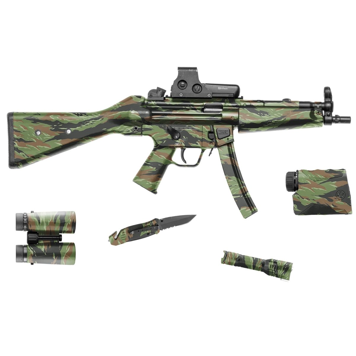 Vietnam Tiger Stripe Gear Skin Large Gun Skins