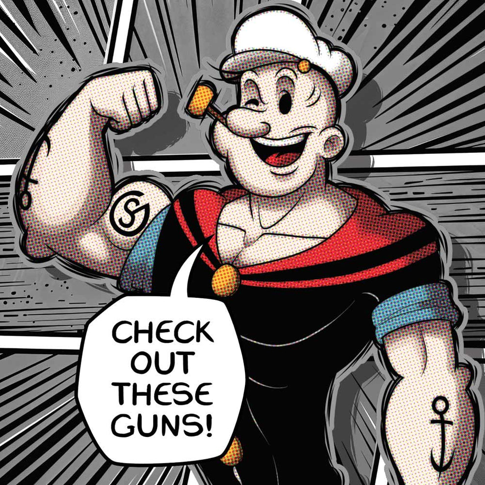 AR-15 Mag Skin (Popeye) – GunSkins