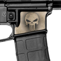 Skull AR-15 Mag Well Camo Gun Skins