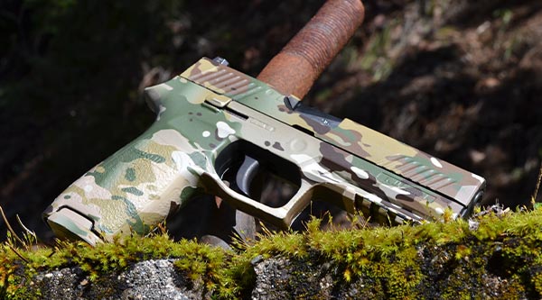 Pistol Skin for Glock 17, 19, 43, and 45 Camo Wrap | GunSkins