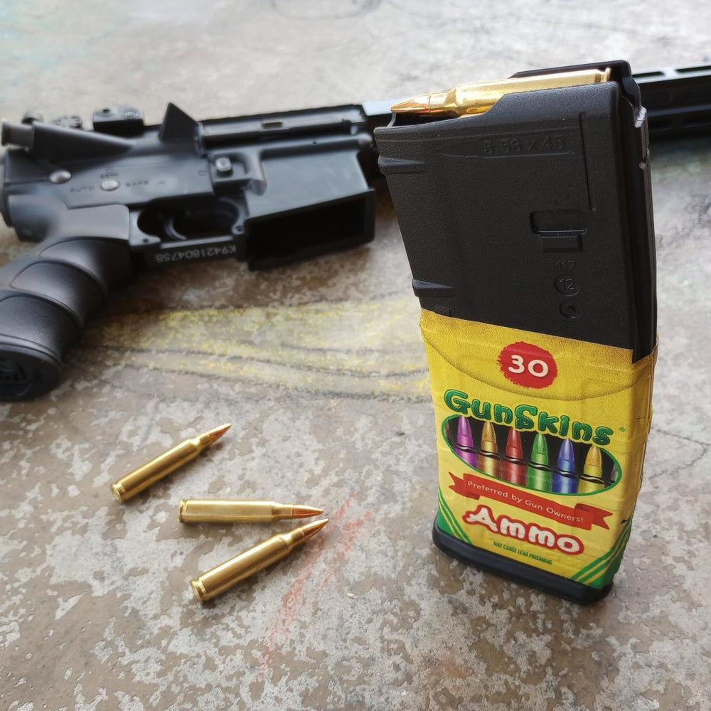 AR15 Mag Skin (Crayon Box) GunSkins