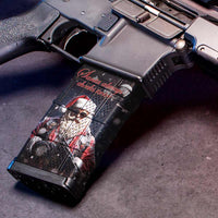 AR-15 Mag Skin (Bad Santa) - GunSkins