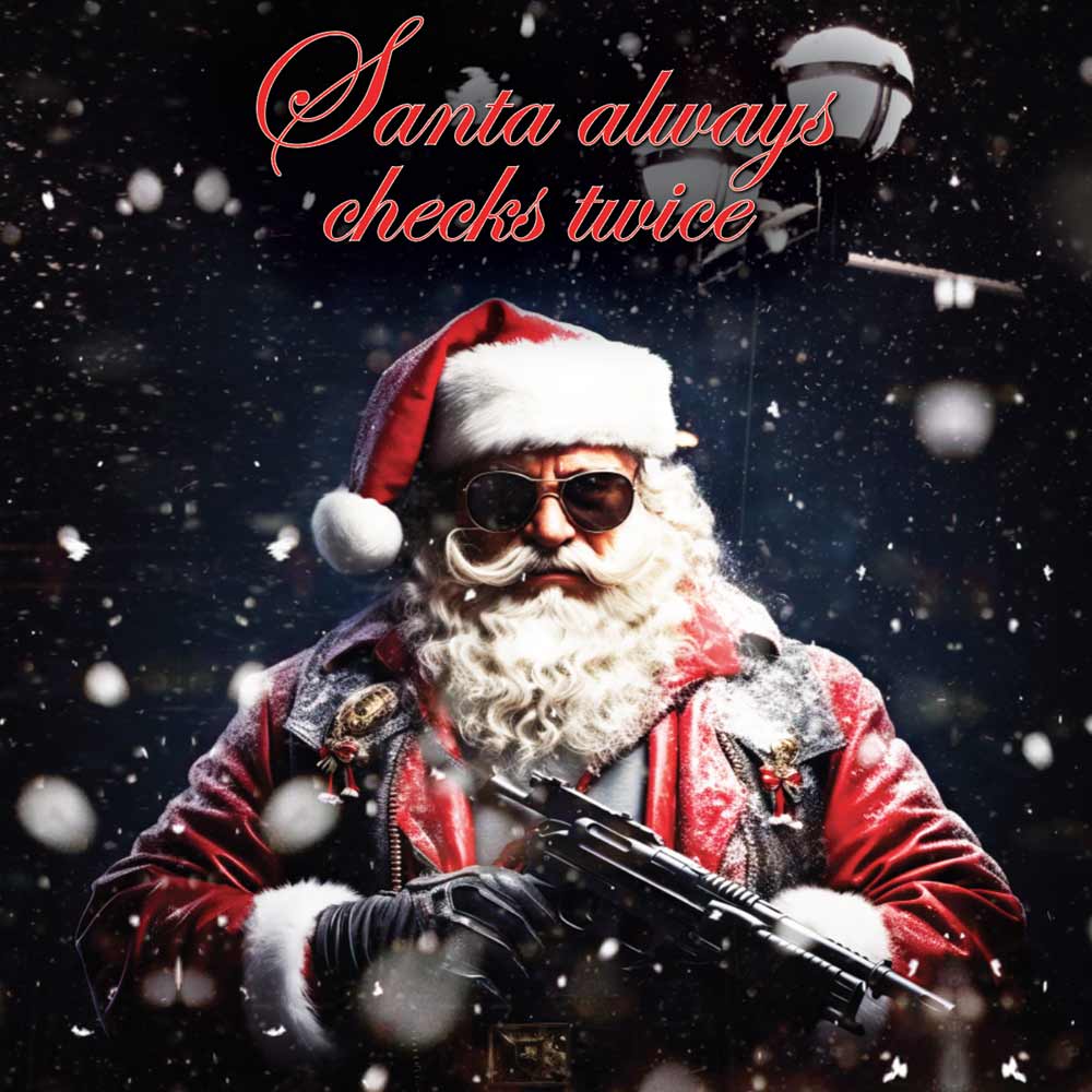 AR-15 Mag Skin (Bad Santa) – GunSkins