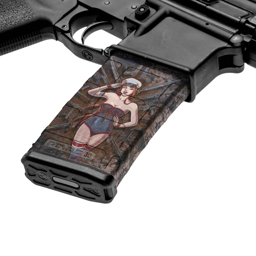 AR-15 Mag Skin (Go Get 'Em Boys) - GunSkins