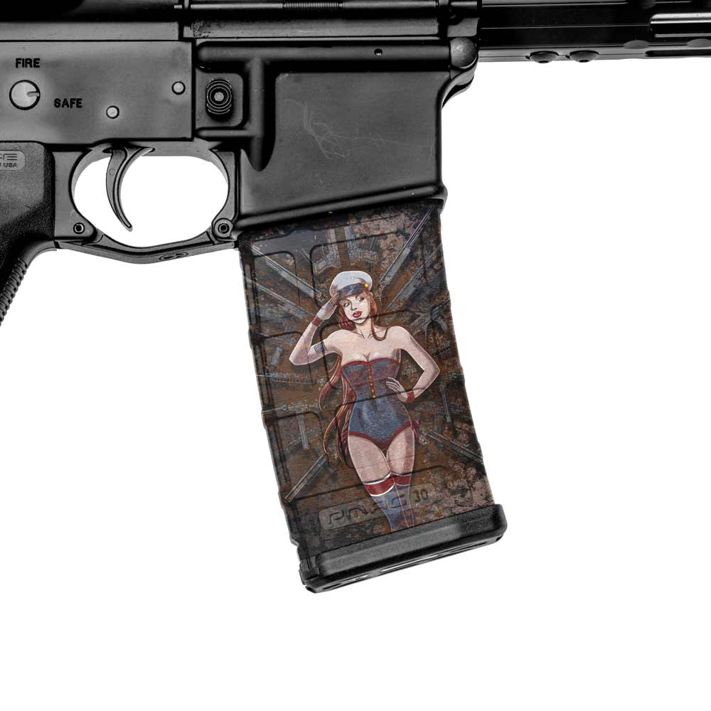 AR-15 Mag Skin (Go Get 'Em Boys) - GunSkins