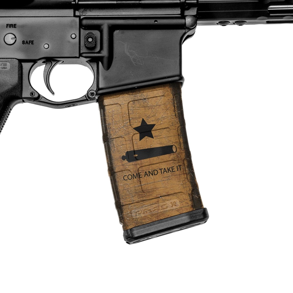 AR-15 Mag Skin (GS Come And Take It) - GunSkins