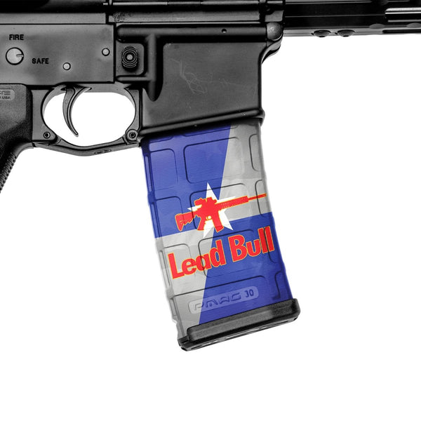 AR-15 Mag Skin (GS Lead Bull) - GunSkins