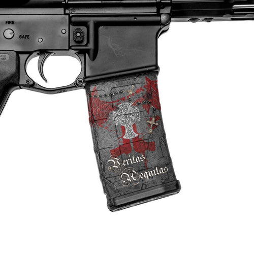 AR-15 Mag Skin (Veritas Aequitas) - GunSkins