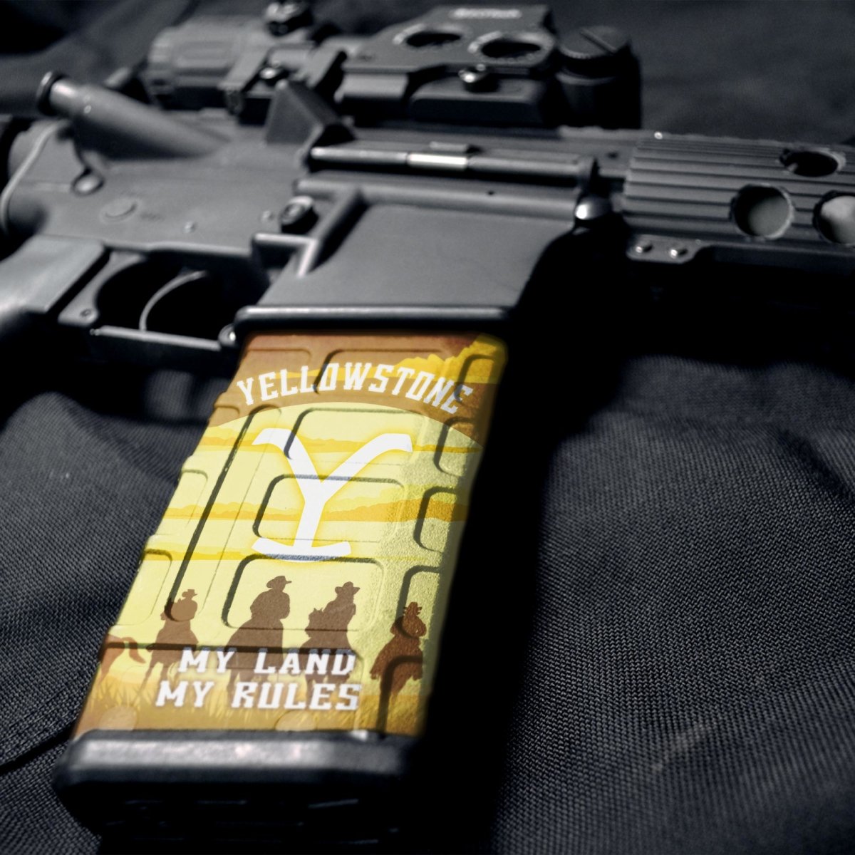 AR-15 Mag Skins - 3 Pack (Yellowstone) - GunSkins