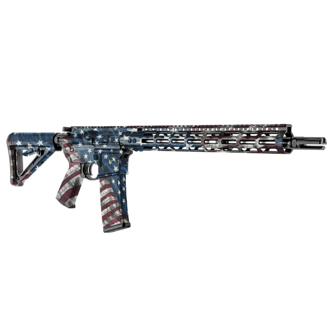  GunSkins Pistol Skin - Premium Vinyl Gun Wrap with Precut  Pieces - Easy to Install and Fits Any Handgun - 100% Waterproof  Non-Reflective Matte Finish - A-TACS ATX : Sports & Outdoors