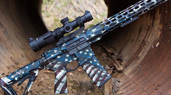 GunSkins DIY Camo Vinyl Wraps for AR-15, AK-47, Mags, Rifles, Pistols