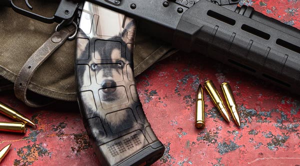 Custom Slim Mag Pattern Custom AK-47 Mag Skin Upload your Own Image Design | GunSkins
