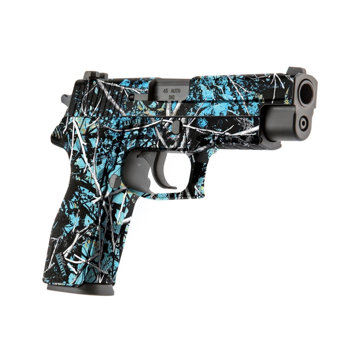 Classic Elite Red Camo Gun Skin Vinyl Wrap for AR 15