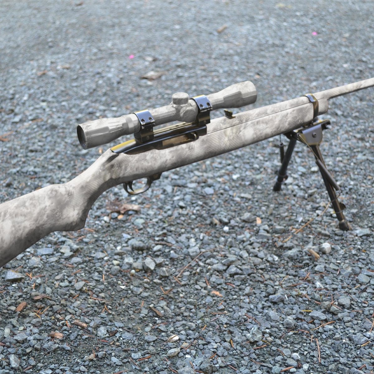 Rifle + Scope Skin Bundle - GunSkins
